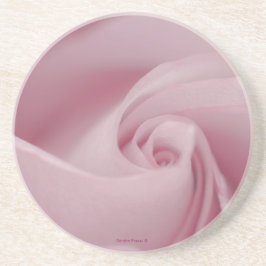 Rosa ros Makro Underlägg Sandsten