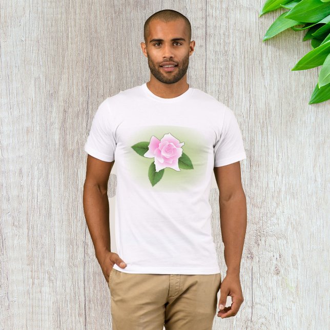 Rosa ros Manar T-Shirt (Skapare uppladdad)