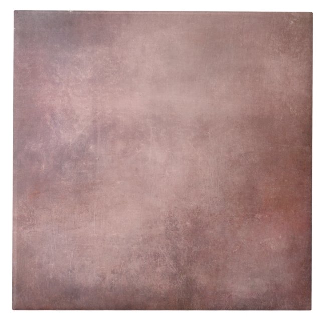 Rosa ros Mauve Faux Rustic Kakelplatta (Framsidan)
