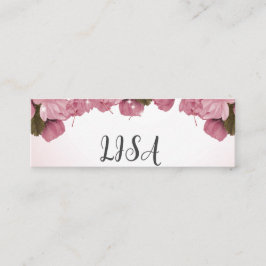 ROSA ROS MINI VISITKORT