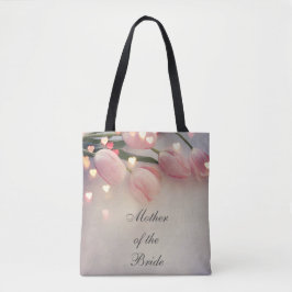Rosa Ros Morbrudstaska Tygkasse