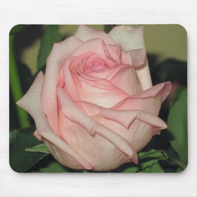 Rosa ros Mousdepad Musmatta (Framsidan)