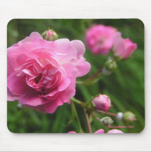 Rosa ros Mousepad Musmatta