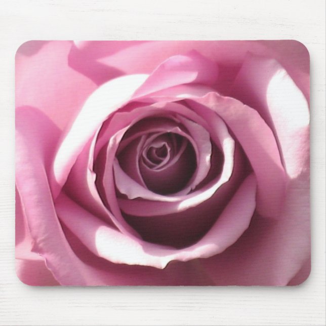 Rosa ros Mousepad Musmatta (Framsidan)