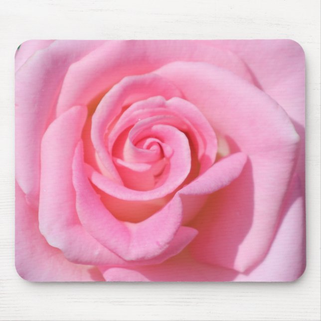 Rosa ros Mousepad Musmatta (Framsidan)