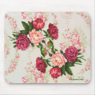 Rosa ros Mousepad Musmatta