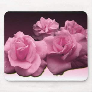 Rosa ros Mousepad Musmatta
