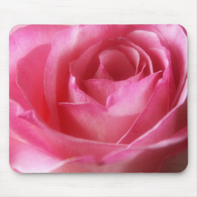 Rosa ros Mousepad Musmatta (Framsidan)