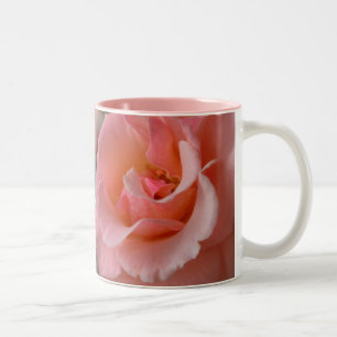 Rosa ros-Mugg-kaffet Kopp-vackra Ro-dekretet Två-Tonad Mugg