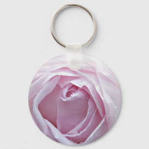 Rosa ros nyckelring