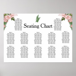 Rosa ros och Ferns bröllopsmöte Poster