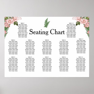 Rosa ros och Ferns bröllopsmöte Poster