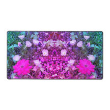 Rosa ros och priroser Desk mat