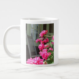 Rosa ros och Rocker - Martha's Vineyard Jumbo Mugg