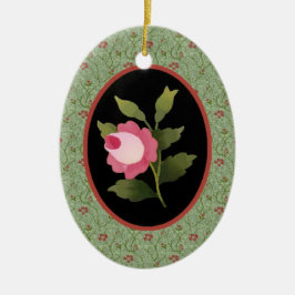 Rosa ros Ornament