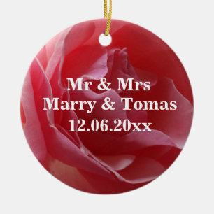 Rosa ros Ornament