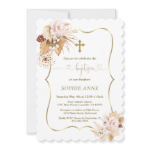 Rosa ros Pampas Grass Handflatan Guld Girl Girl Ba