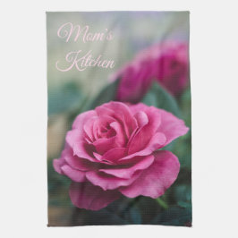Rosa ros *Personalisera* Mammas Kökshandduk