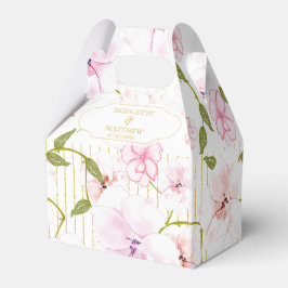 Rosa ros Personlig Bröllop Presentaskar