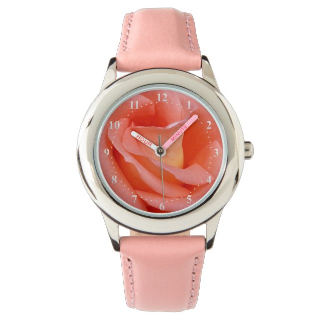 rosa ros petals armbandsur (Framsida)