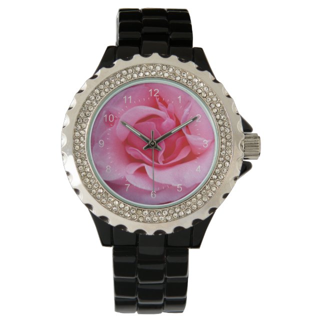 Rosa ros petals armbandsur (Framsida)