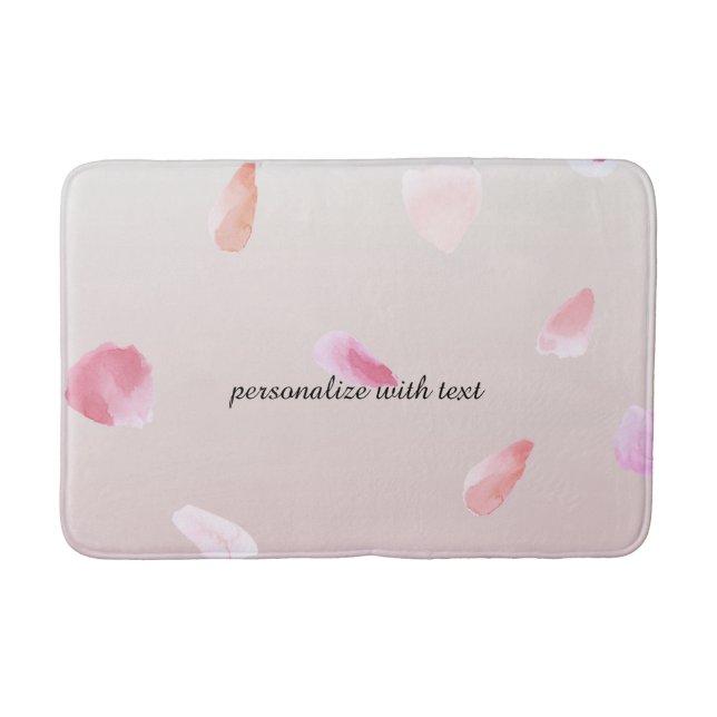 Rosa ros Petals Badrumsmatta (Framsidan)