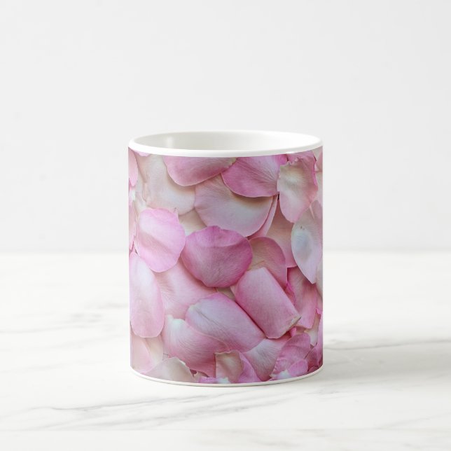 Rosa ros Petals Kaffemugg (Center)