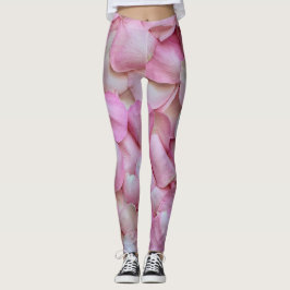 Rosa ros Petals Leggings