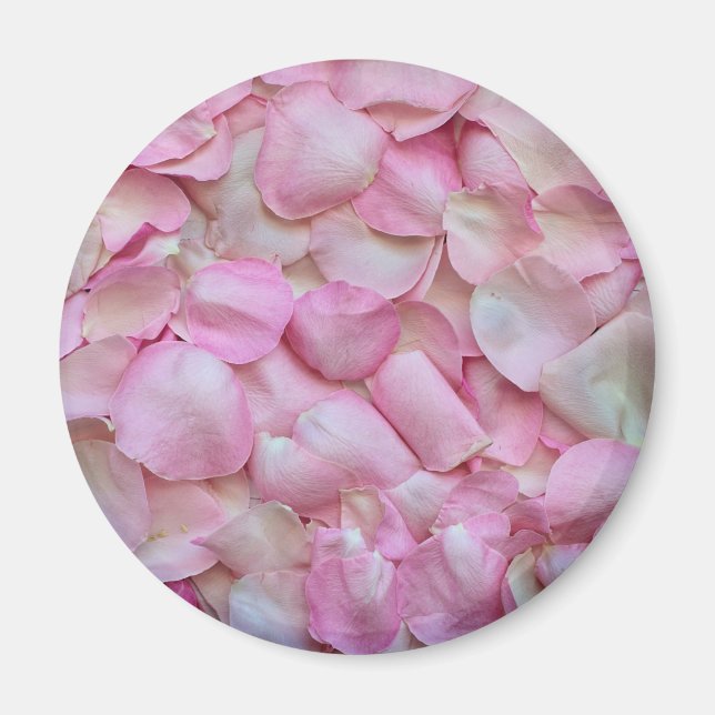 Rosa ros Petals Magnet (Framsidan)