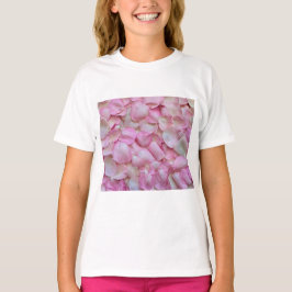 Rosa ros Petals T Shirt
