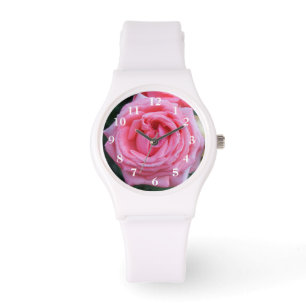 Rosa ros Petals Watch Armbandsur