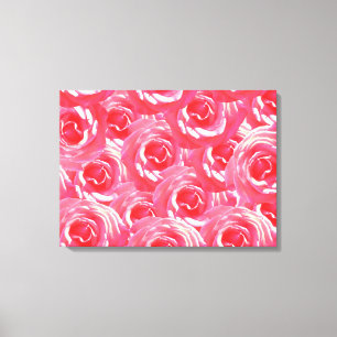 Rosa ros Photo Acrylic Wall Art Canvastryck