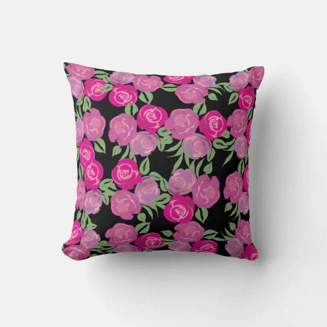 Rosa ros Pillow Kudde (Framsida)