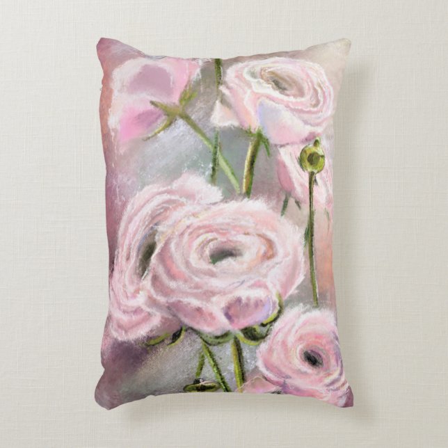 Rosa ros Pillow Prydnadskudde (Framsidan(Vertikal))