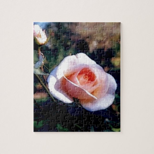 Rosa ros pussel (Vertikal)