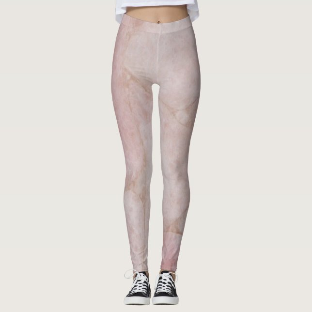 Rosa ros Quartz Leggings (Framsida)