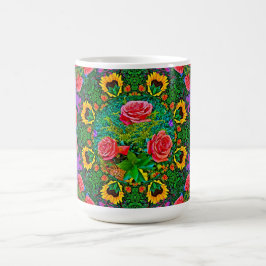 ROSA ROS RINGAR 4 KAFFEMUGG