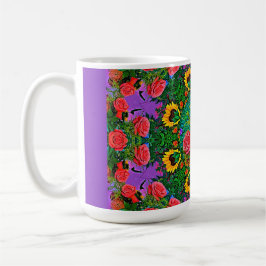 ROSA ROS RINGAR 4 KAFFEMUGG
