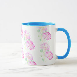 Rosa ros Ringer Mugg