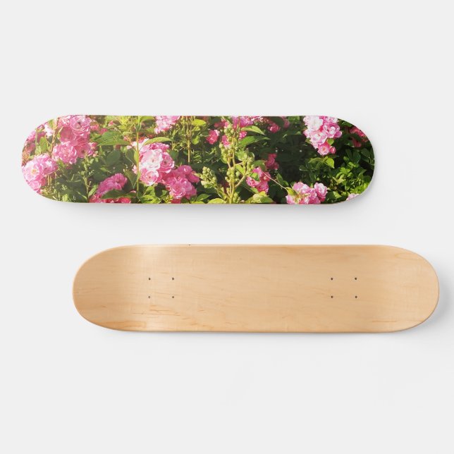 Rosa ros Secret Garden Mini Skateboard Bräda 18,5 Cm (Horz)