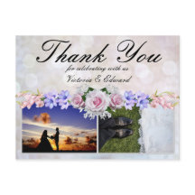 Rosa ros | Silver Bokeh Tack Bröllop