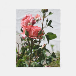 Rosa ros Soft Blanket Fleecefilt