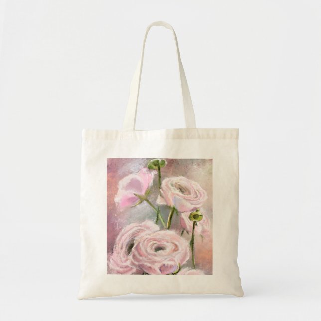 Rosa ros - Speciellt för dig - Originalfärg Tygkasse (Framsidan)