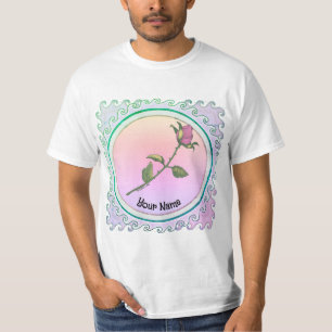 Rosa ros t shirt