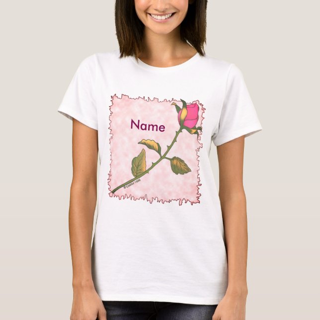 Rosa Ros t-shirt (Framsida)