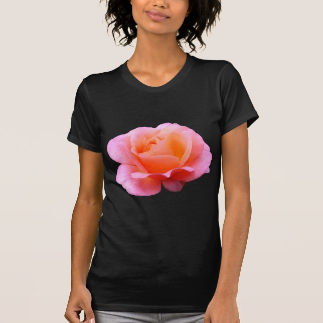 Rosa ros t-shirt (Framsida)