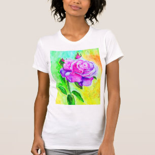 Rosa ros T-Shirt