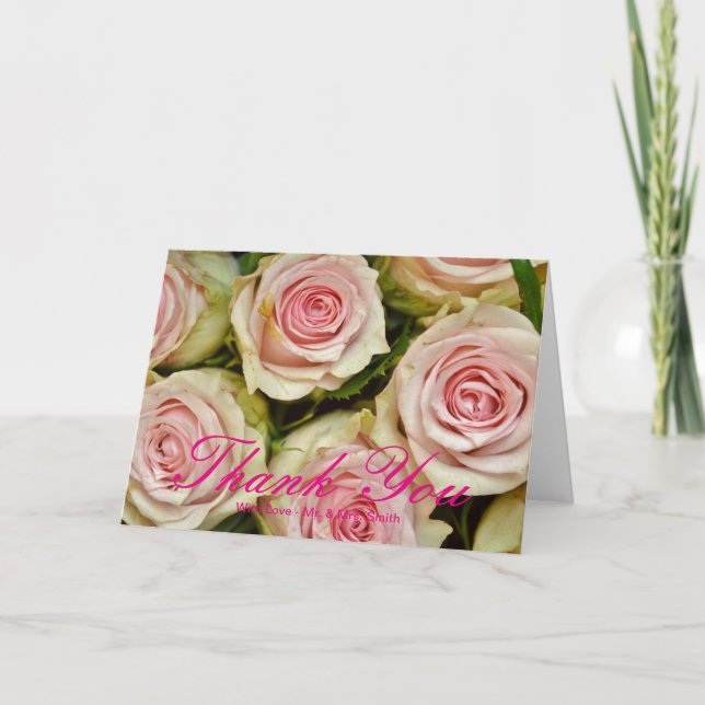 Rosa ros Tack (Framsida)