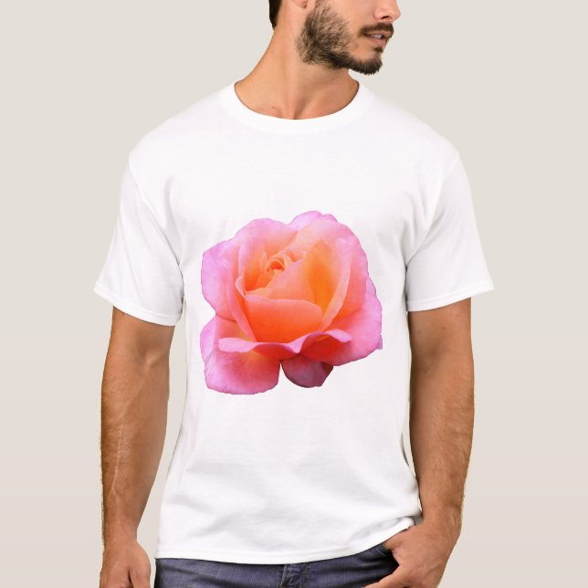 Rosa ros tee (Framsida)