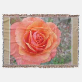 Rosa ros Throw Blanket Filt